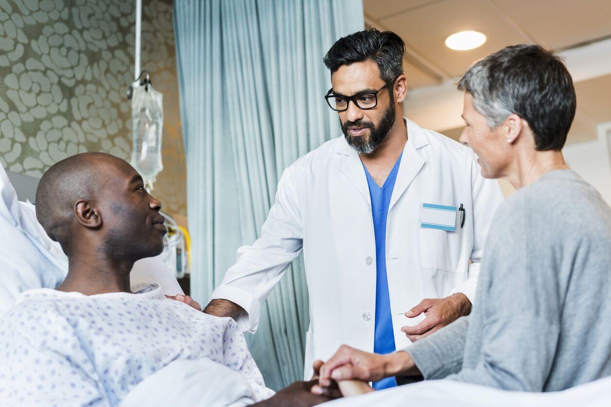 Doctor and patient