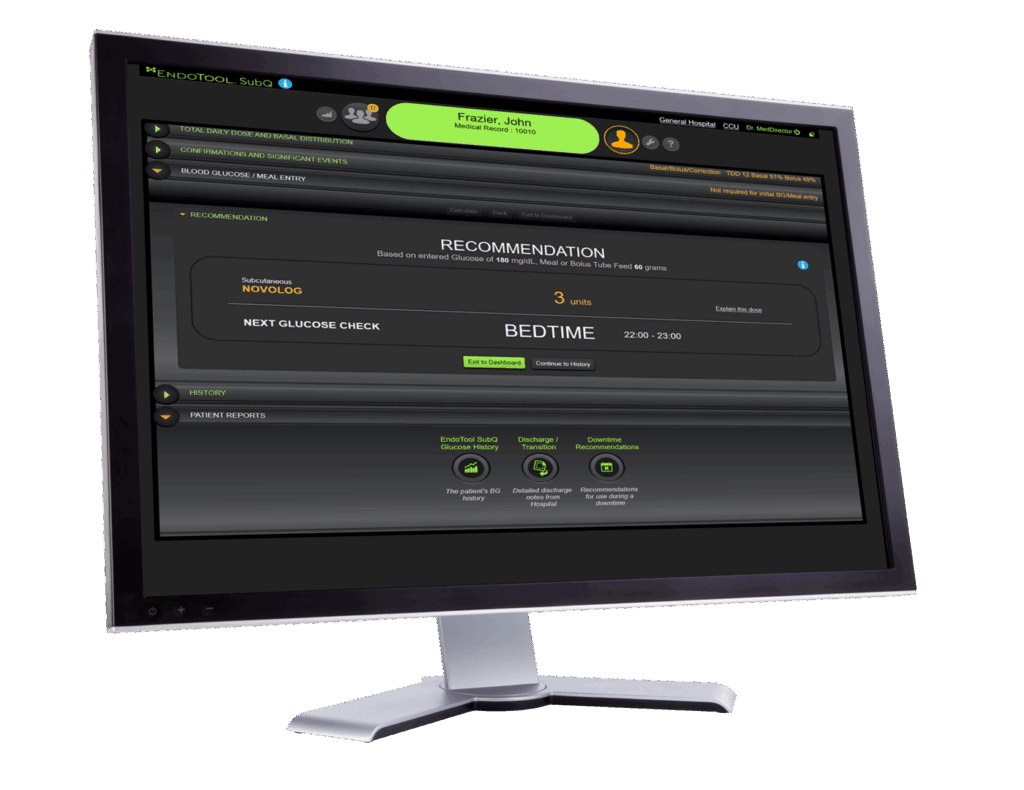 EndoTool SubQ for BasalBolus Insulin Monarch Medical Technologies