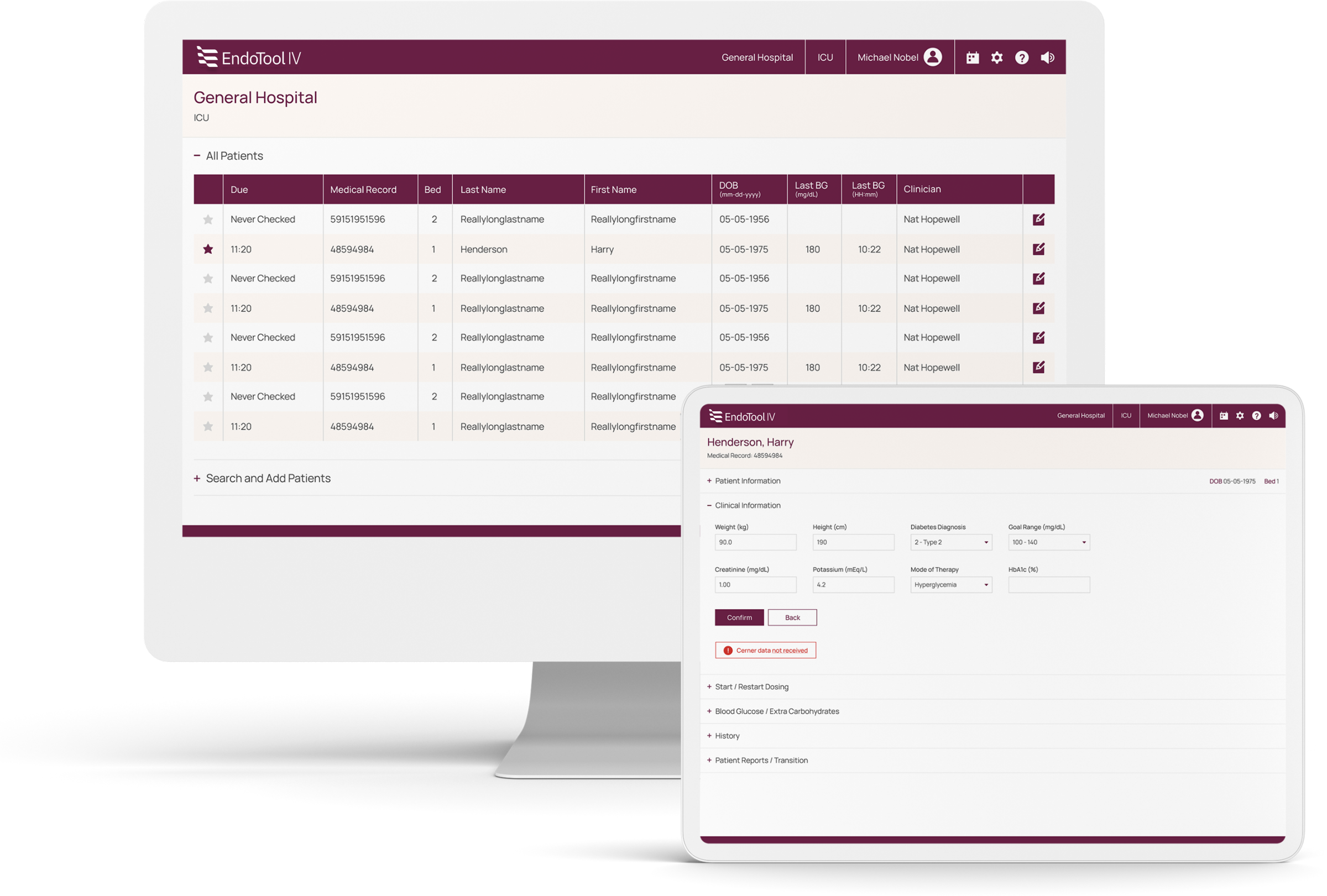 EndoTool IV Interface
